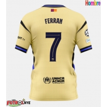 Camiseta Barcelona Ferran Torres #7 Visitante Equipación 2025-26 manga corta